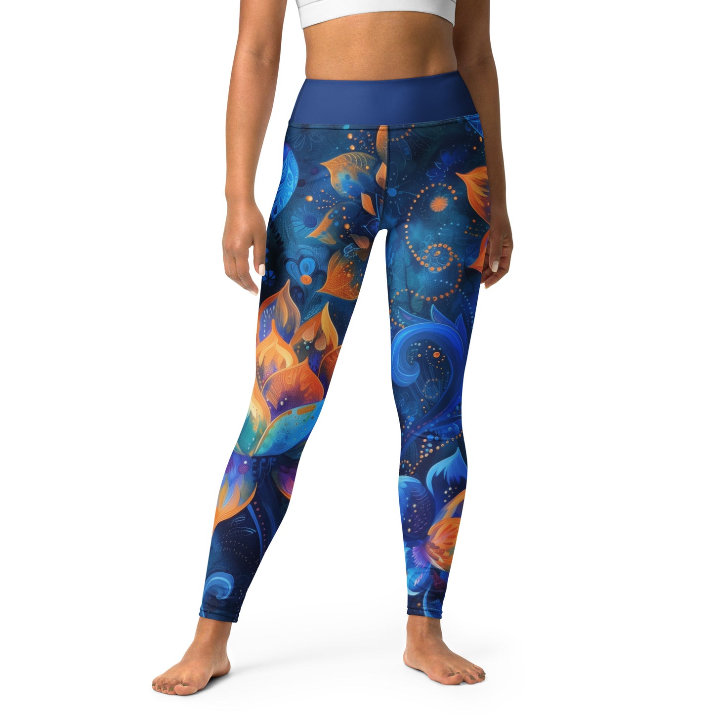 Paisley High Rise Yoga Leggings