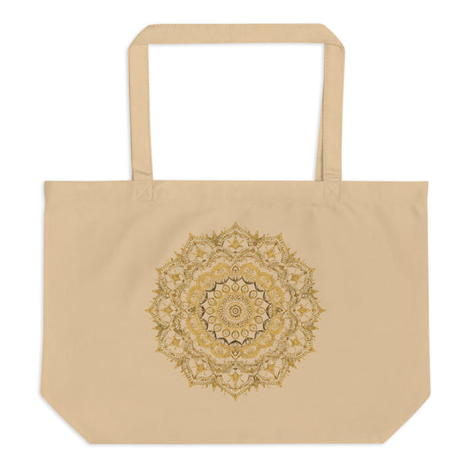 Large organic tote bag - Erdau Designs