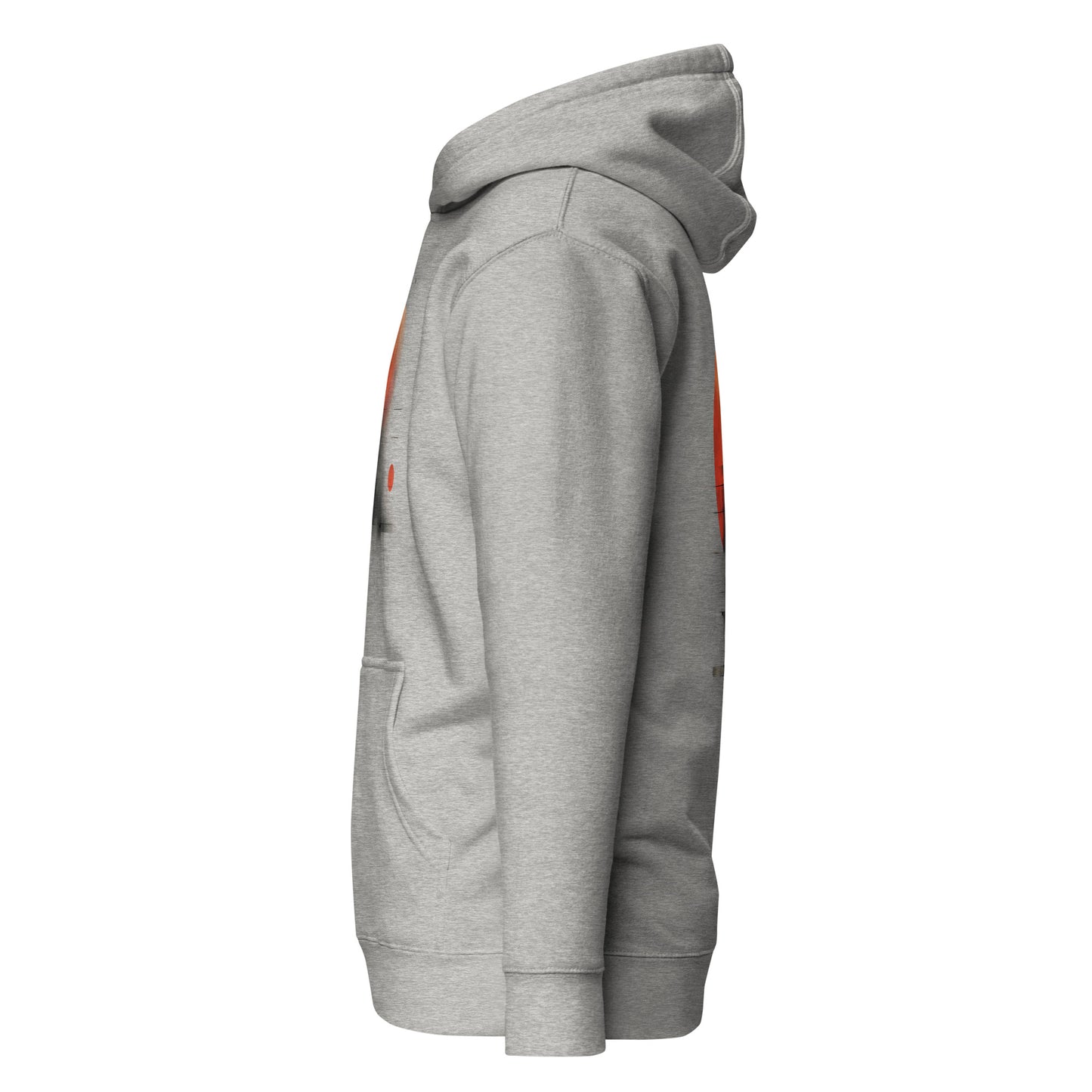 Scarlet Dusk Premium Cotton Unisex Hoodie